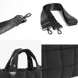 Puffer Tote Bag with Adjustable Strap | https://www.bestnamebadges.com