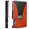 Minimalist Slim RFID Wallet Wood Credit Card Holder | https://www.bestnamebadges.com