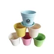 Degradable Mini Indoor Flower Plant Pots | https://www.bestnamebadges.com
