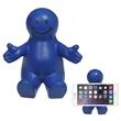 Squeezable Stress Reliever Colorful Smiley Face Phone Holder | https://www.bestnamebadges.com