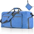 Foldable Travel Duffel Bags with Shoes Compartment | https://www.bestnamebadges.com
