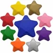 Popular Star Shape Soft Squeezable Stress Reliever | https://www.bestnamebadges.com