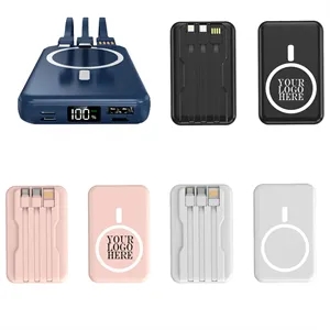 MOQ 50 Wireless 10000mAh Power Bank
