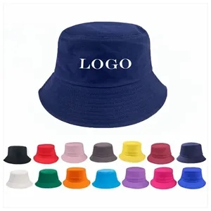 MOQ 50 Custom Cotton Fisherman Bucket Hat