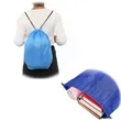 MOQ 100 Custom Sports Drawstring Backpack | https://www.bestnamebadges.com