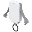 2000mAh Keychain Power Bank with Built-in Flashlight | https://www.bestnamebadges.com