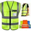 Reflective Safety Warning Vest For Construction Crews | https://www.bestnamebadges.com