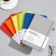 A5 Customizable Logo School Office Notebook With Strap | https://www.bestnamebadges.com