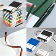 A5 Customizable Logo School Office Notebook With Strap | https://www.bestnamebadges.com