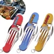 Outdoor Camping Multifunctional Stainless Steel Table Knife | https://www.bestnamebadges.com