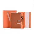 A5 Premium Notebook Set With Pen Artificial Leather Surface | https://www.bestnamebadges.com