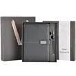 A5 Premium Notebook Set With Pen Artificial Leather Surface | https://www.bestnamebadges.com