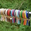 Wrist Bracelet Key Chain | https://www.bestnamebadges.com