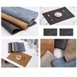 Rectangular PU leather Table Mat | https://www.bestnamebadges.com