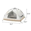 Fully Automatic Sunproof Waterproof Camping Tent | https://www.bestnamebadges.com