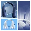 Portable Adjustable Neck Cooling Fan Lasts 8 Hours | https://www.bestnamebadges.com