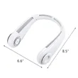 Portable Adjustable Neck Cooling Fan Lasts 8 Hours | https://www.bestnamebadges.com