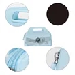 Candy Color Waterproof Mini Silicone Makeup Bag with Zipper | https://www.bestnamebadges.com