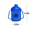 5oz No-Spill Sippy Cups for Baby with Handles | https://www.bestnamebadges.com