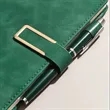 A5 Leather Notebook Thermos Bottle With Pen Set Gift | https://www.bestnamebadges.com