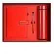 A5 Leather Notebook Thermos Bottle With Pen Set Gift | https://www.bestnamebadges.com