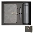 A5 Leather Notebook Thermos Bottle With Pen Set Gift | https://www.bestnamebadges.com