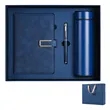 A5 Leather Notebook Thermos Bottle With Pen Set Gift | https://www.bestnamebadges.com