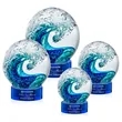 Surfside Award on Stanrich Base - Blue | https://www.bestnamebadges.com
