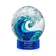 Surfside Award on Stanrich Base - Blue | https://www.bestnamebadges.com