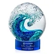 Surfside Award on Stanrich Base - Blue | https://www.bestnamebadges.com