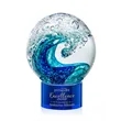 Surfside Award on Marvel Base - Blue | https://www.bestnamebadges.com
