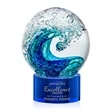 Surfside Award on Marvel Base - Blue | https://www.bestnamebadges.com