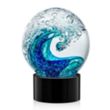 Surfside Award on Marvel Base - Black | https://www.bestnamebadges.com