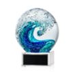 Surfside Award on Hancock Base - Clear | https://www.bestnamebadges.com