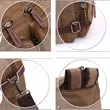 3 In 1 Briefcase Water resistant Canvas Messenger Backpack | https://www.bestnamebadges.com