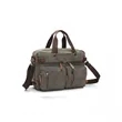 3 In 1 Briefcase Water resistant Canvas Messenger Backpack | https://www.bestnamebadges.com