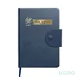 Eccolo® Foxtrot Flap Closure Journal | https://www.bestnamebadges.com