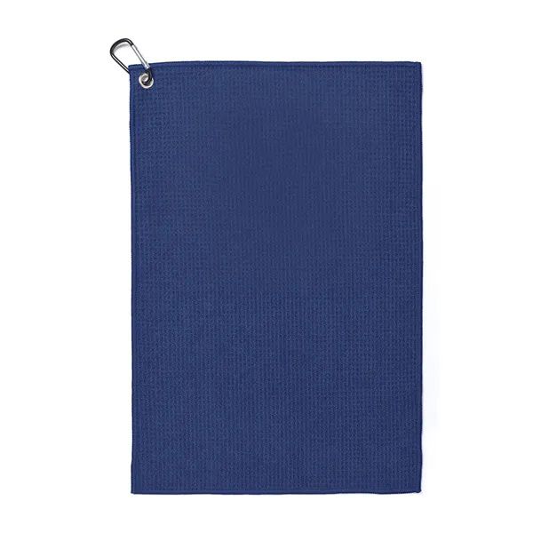 Golf Links Waffle Weave Towel