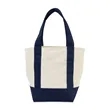 Mini Canvas Tote | https://www.bestnamebadges.com