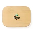 2 Cup Bamboo Storage Container | https://www.bestnamebadges.com