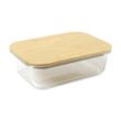 4 Cup Bamboo Storage Container | https://www.bestnamebadges.com