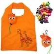 Cartoon Collapsible Reusable Grocery Shopping Tote Bag | https://www.bestnamebadges.com