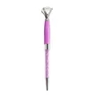 Diamond-Shaped Metal Retractable Ballpoint Pen | https://www.bestnamebadges.com