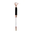Diamond-Shaped Metal Retractable Ballpoint Pen | https://www.bestnamebadges.com