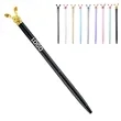 Rabbit-Shaped Slim Retractable Ballpoint Pen | https://www.bestnamebadges.com