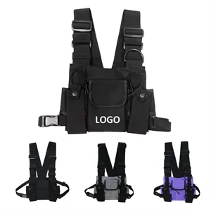 Vest-Style Chest Bag For Outdoor Training