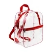 Clear PVC Backpack | https://www.bestnamebadges.com