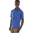 Men's Space Dye Performance Polo | https://www.bestnamebadges.com