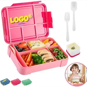 Kids Children's Lunch Box Bento With Compartments