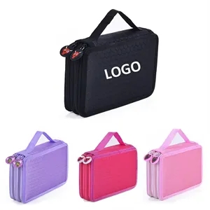 Large Capacity Double-Layer Pencil Case
